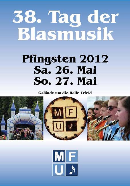 Plakat Tag der Blasmusik 2012